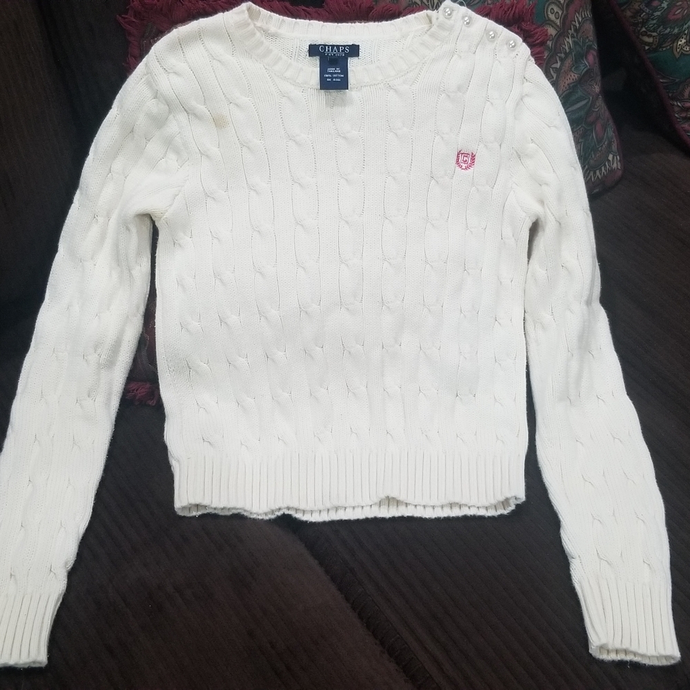 CHAPS GIRLS SWEATER